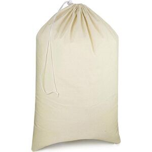 Laundry Bags 1-Pack 28”x36" Extra-Large Cotton Canvas Heavy Duty